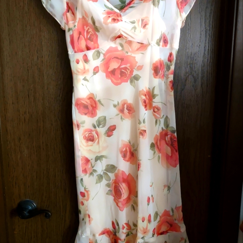 Vintage Y2K Floral Dress